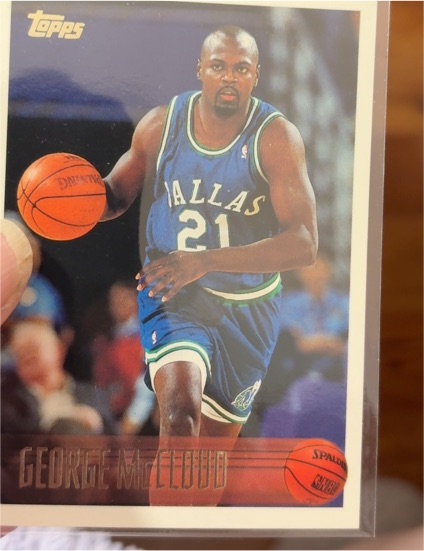 1996-97 Topps #57 George McCloud — front