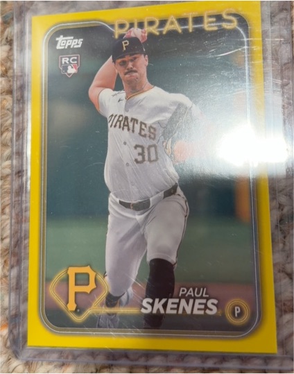 2024 Topps Update #US100 Paul Skenes — front