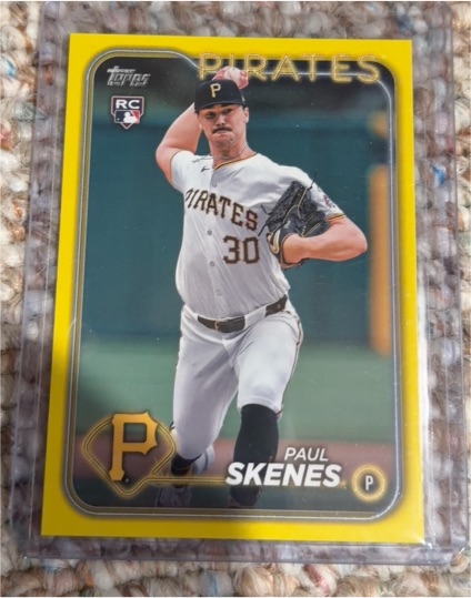 2024 Topps Update #US100 Paul Skenes — front