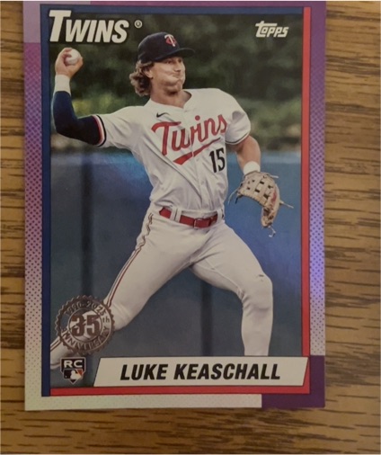 2025 Topps Update #U90-1 Luke Keaschall — front