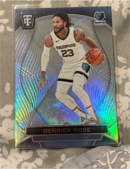 2024-25 Panini Totally Certified #96 Derrick Rose — front