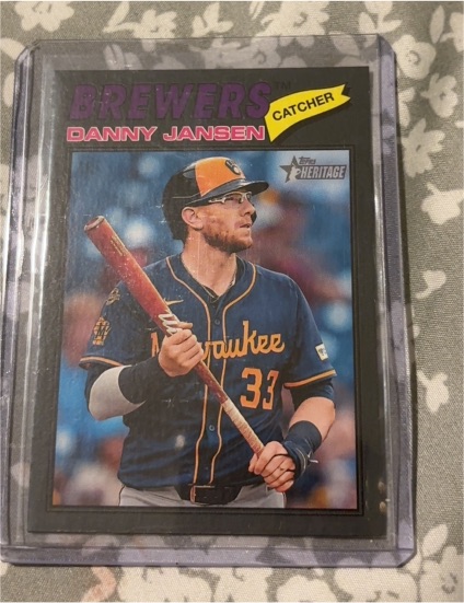 2026 Topps Heritage #347 Danny Jansen — front