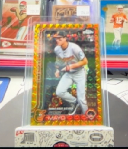 2025 Topps Chrome Update Series #USC94 Coby Mayo — front