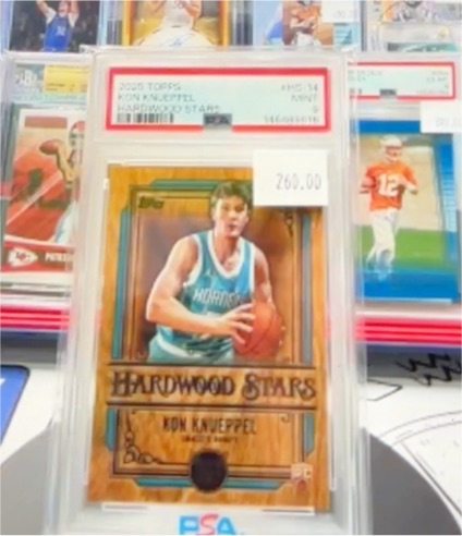 2025 Topps Hardwood Stars #HS-14 Kon Knueppel — front
