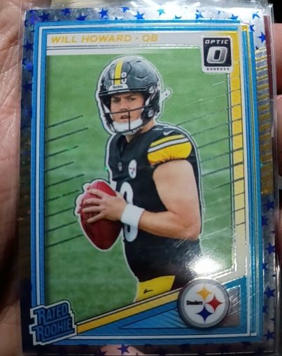 2025 Donruss Optic #233 Will Howard — front