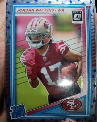 2025 Panini Donruss Optic #289 Jordan Watkins — front