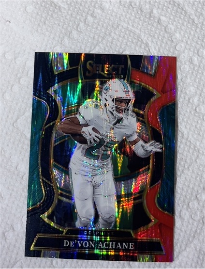 2025 Panini Select Football #81 De'Von Achane — front