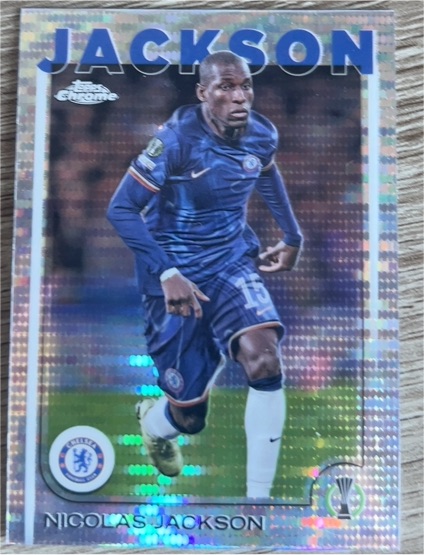 2024-25 Topps Chrome UEFA #41 Nicolas Jackson — front