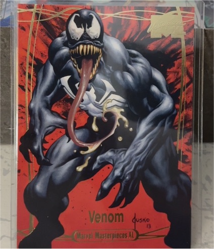 2024 Upper Deck Marvel Masterpieces XL #86 Venom — front