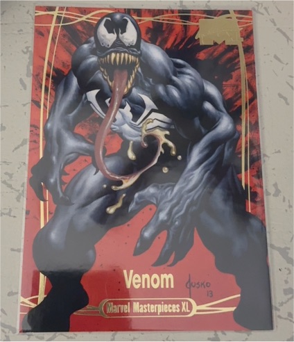 2024 Upper Deck Marvel Masterpieces XL #86 Venom — front