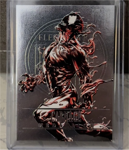 2023 Fleer Ultra Midnight Sons Medallions #M-7 Carnage — front