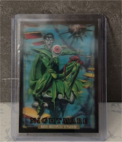 2024 Marvel Masterpieces '92 Platinum #61 Nightmare — front