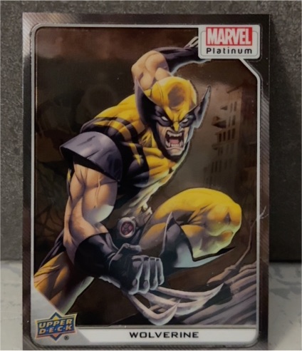 2023 Upper Deck Marvel Platinum #87 Wolverine — front