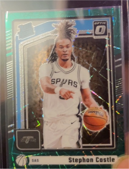 2024-25 Panini Donruss Optic #254 Stephon Castle — front