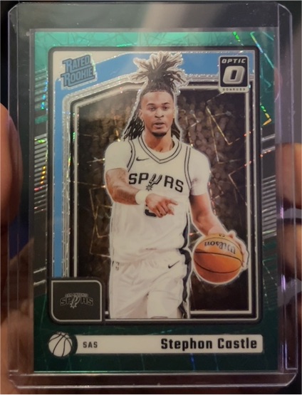 2024-25 Panini Donruss Optic #254 Stephon Castle — front