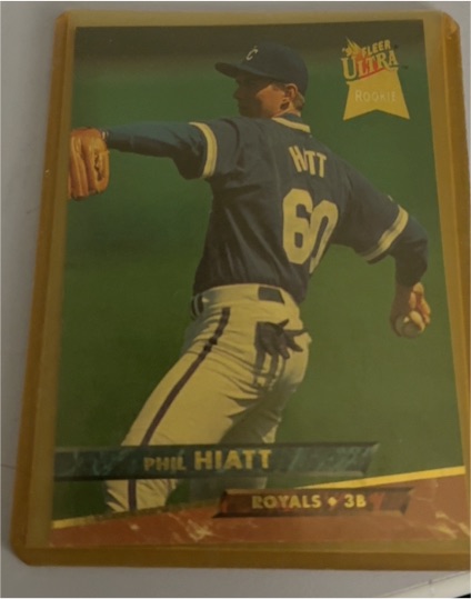 1993 Fleer Ultra #561 Phil Hiatt — front