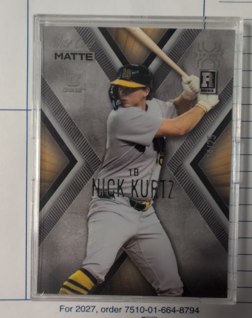 2025 Wild Card Matte X-Plode #MXP-N-NK1 Nick Kurtz — front
