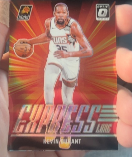 2024-25 Panini Donruss Optic #18 Kevin Durant Express Lane Phoenix Suns — front