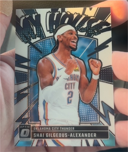 2024-25 Donruss Optic #6 Shai Gilgeous-Alexander My House — front