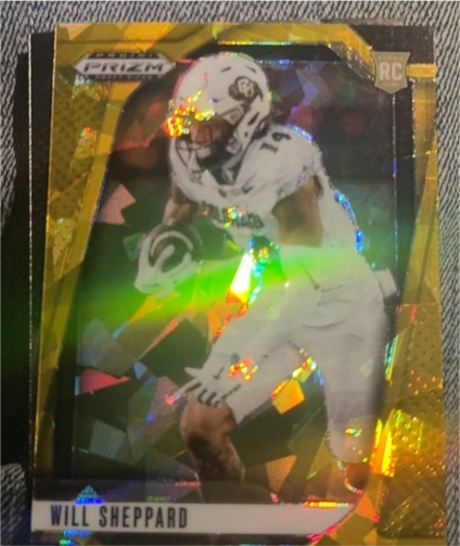 2025 Panini Prizm Draft Picks #23 Will Sheppard — front