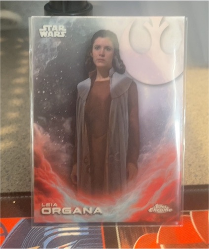 2025 Topps Chrome Star Wars #CE-35 Leia Organa — front