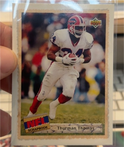 1992 Upper Deck #512 Thurman Thomas — front