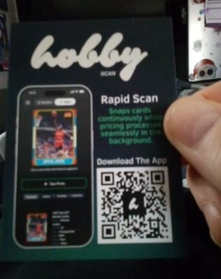 Hobby Scan Rapid Scan Card — front