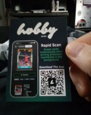 Hobby Scan Rapid Scan Promo Card — front
