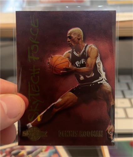 1994-95 SkyBox #SF26 Dennis Rodman SkyTech Force — front