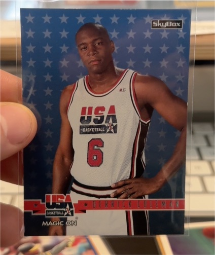 1994 Skybox USA Basketball #42 Derrick Coleman — front