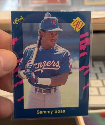 1990 Classic #140 Sammy Sosa — front