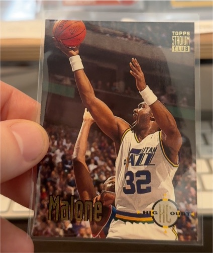 1993-94 Topps Stadium Club #174 Karl Malone — front