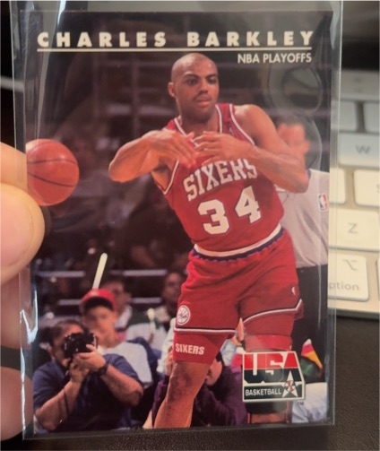 1992 Skybox USA #6 Charles Barkley — front
