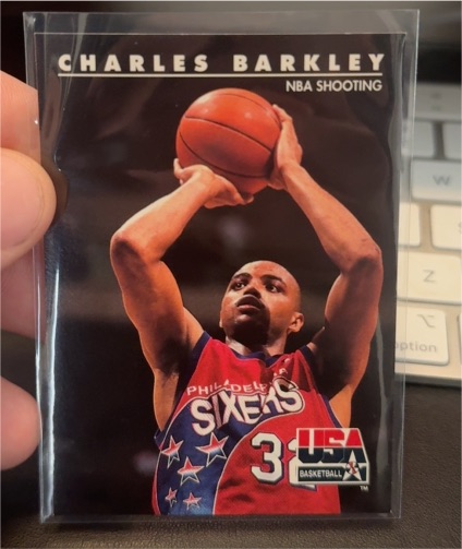1992 Skybox USA #8 Charles Barkley — front
