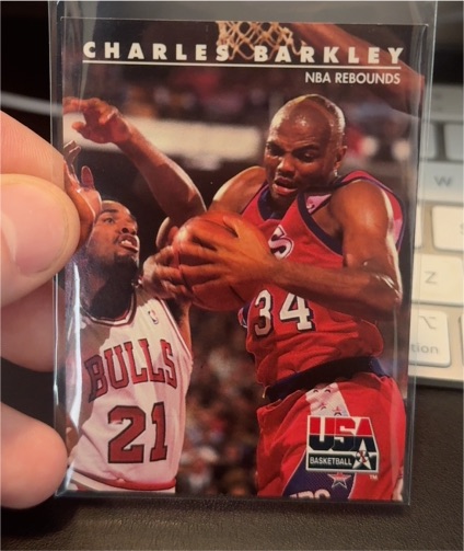 1992 SkyBox USA #9 Charles Barkley NBA Rebounds — front