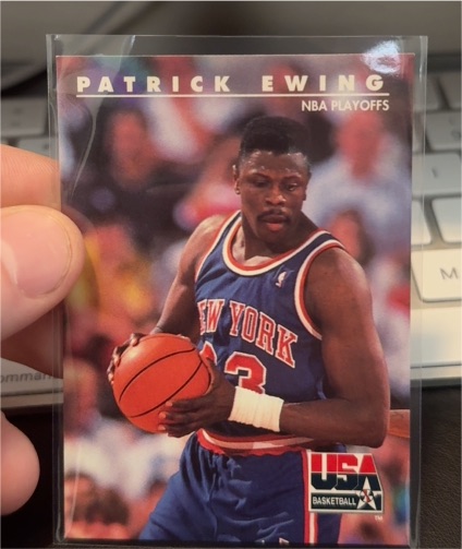 1992 SkyBox USA #24 Patrick Ewing — front