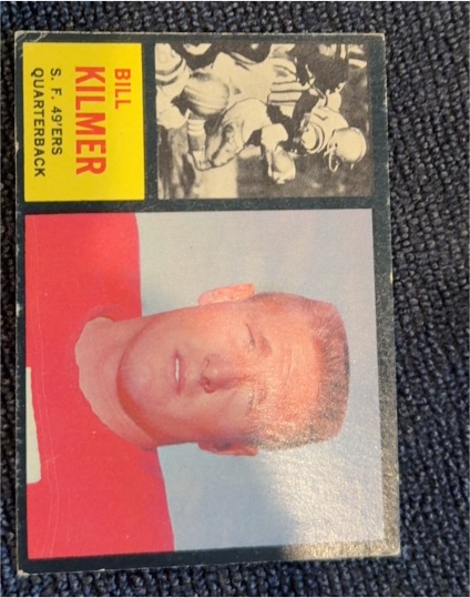 1962 Topps #151 Bill Kilmer — front