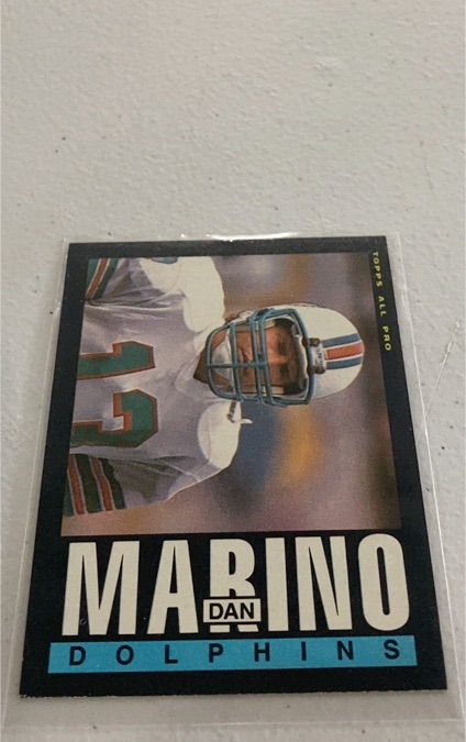 1985 Topps #314 Dan Marino — front
