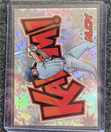 2025 Panini Prospect Edition Kaboom #13 Wehiwa Aloy — front