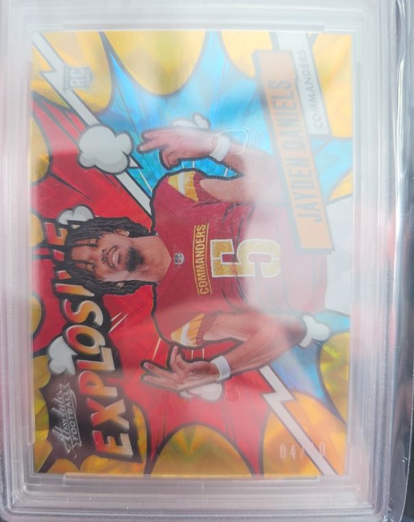 2024 Panini Absolute Explosive #EX-JDS Jayden Daniels — front