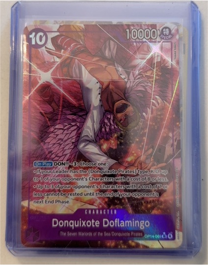 One Piece TCG OP14-069 Donquixote Doflamingo — front