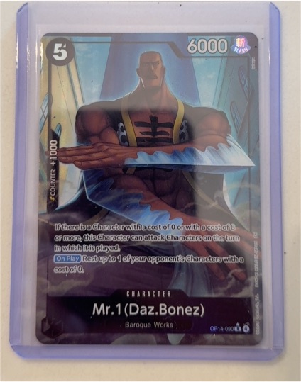 One Piece CCG OP14-090 Mr. 1 (Daz.Bonez) Alternate Art — front