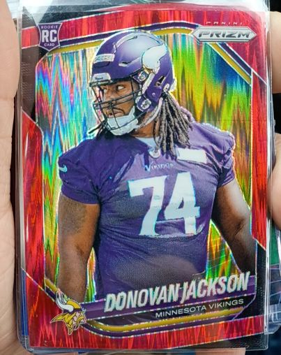 2025 Panini Prizm #358 Donovan Jackson — front
