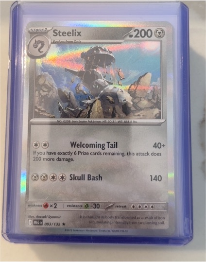 2015 Pokémon MEG #093 Steelix — front