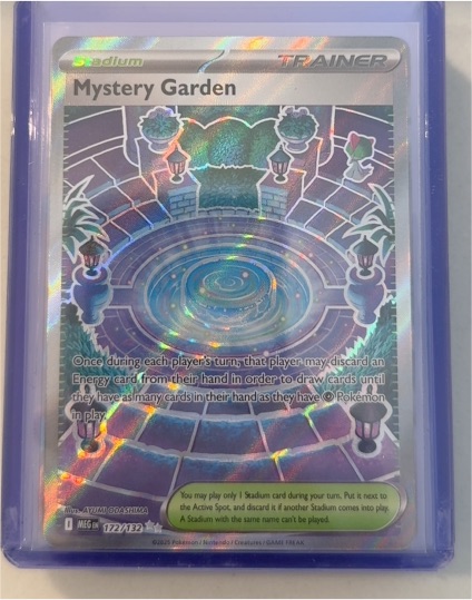 2023 Pokémon Mega Evolutions #172 Mystery Garden — front