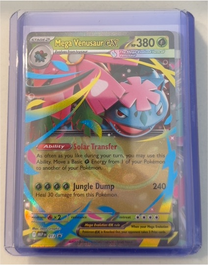 2025 Pokémon TCG Mega Evolution Promo #013 Mega Venusaur EX — front
