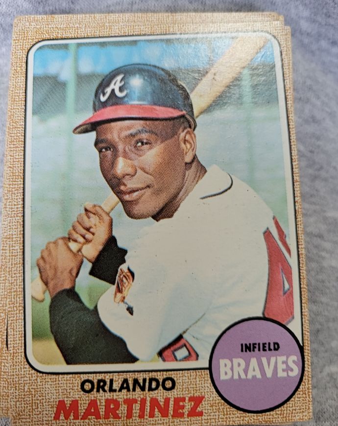 1968 Topps #578 Orlando Martinez — front
