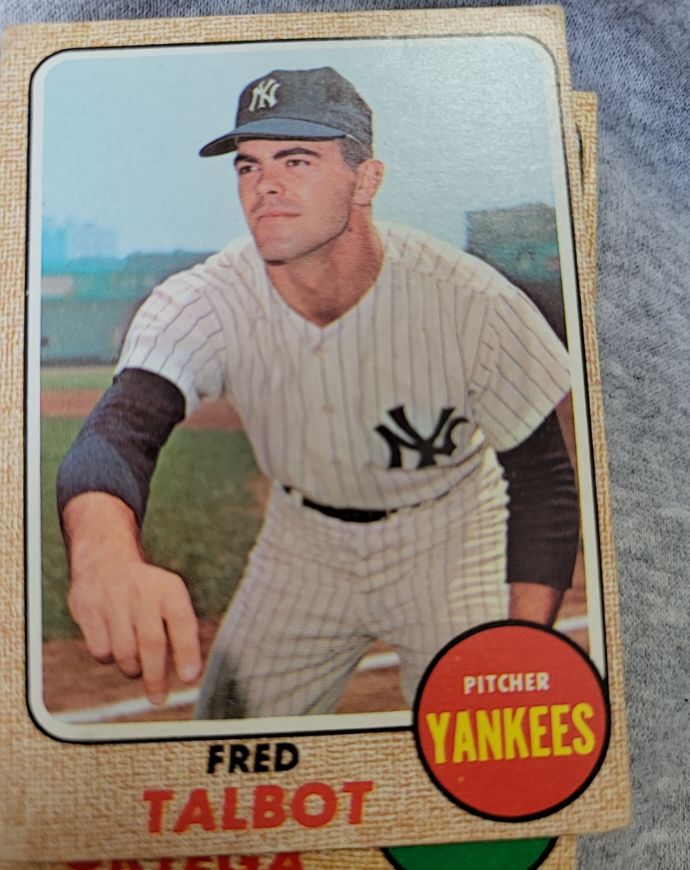 1968 Topps #577 Fred Talbot — front