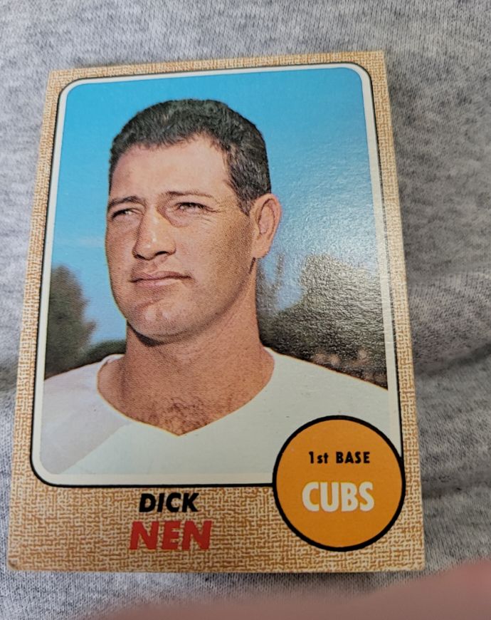 1968 Topps #591 Dick Nen — front