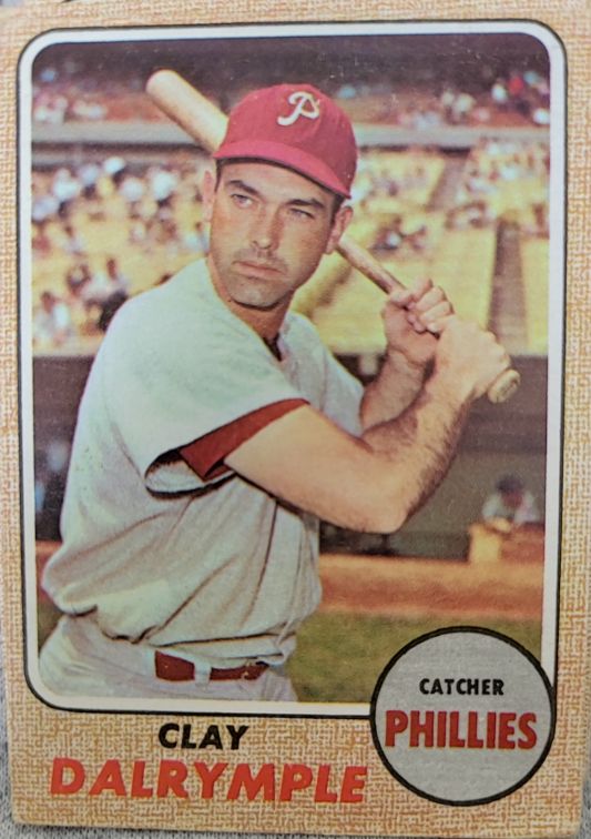 1968 Topps #567 Clay Dalrymple — front
